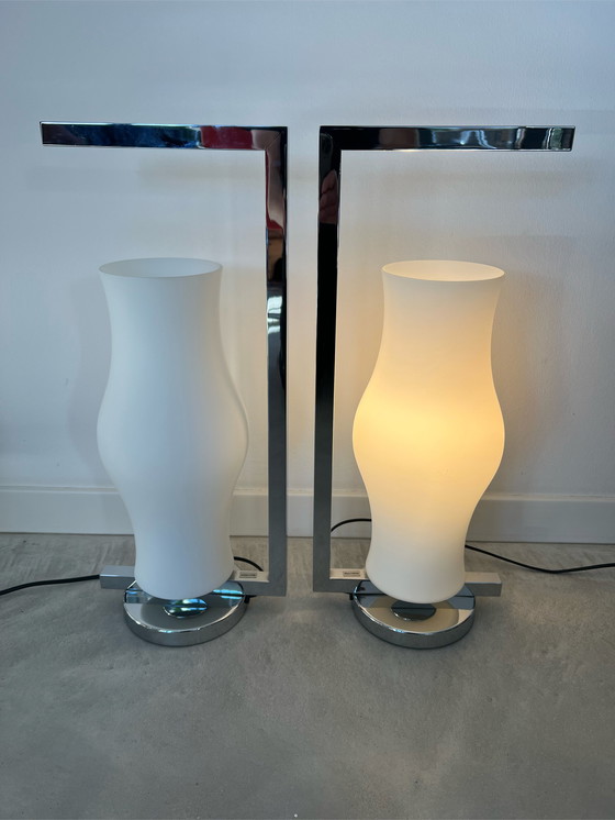 Image 1 of 2 x Artemide Galatea lampe de table