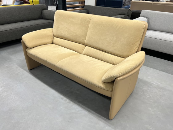 Image 1 of Leolux 2.5 seater sofa Alcantara Leather 