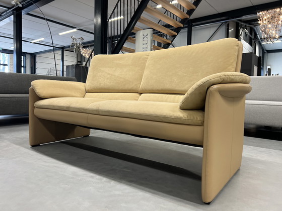 Image 1 of Leolux 2.5 seater sofa Alcantara Leather 