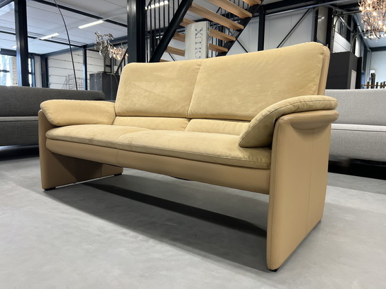 Image 1 of Leolux 2.5 seater sofa Alcantara Leather 