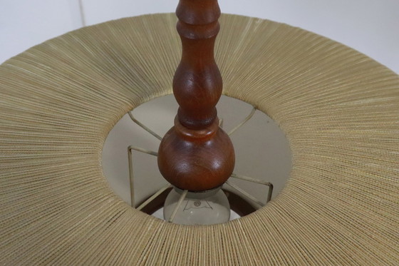 Image 1 of Tamed raffia pendant lamp