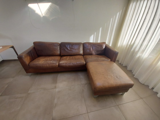 Image 1 of Machalke and Machalke sofa + footstool