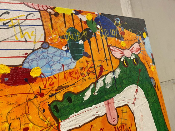 Image 1 of Groot Bas Recontent painting Croq