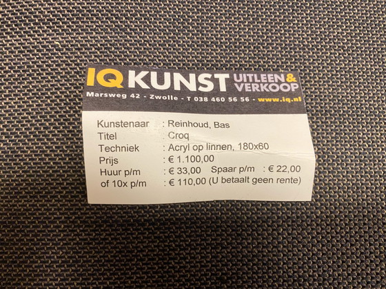 Image 1 of Groot Bas Recontent painting Croq