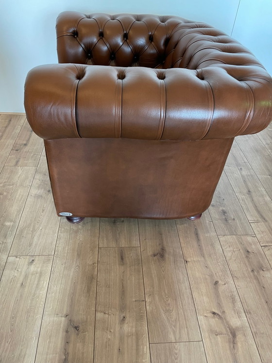 Image 1 of 2x Chesterfield vintage armchair