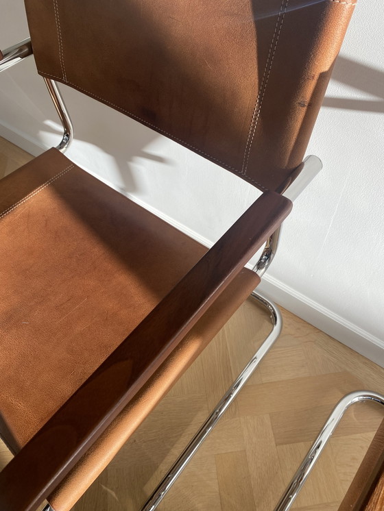 Image 1 of 2x Thonet S34 armchair by Mart Stam