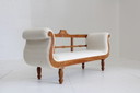 Lit de jour vintage chaise longue
