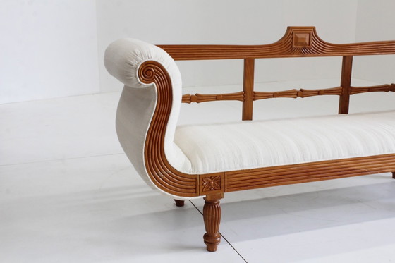Image 1 of Chaise longue vintage con divano letto