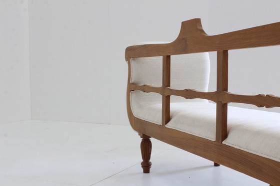 Image 1 of Chaise longue vintage con divano letto