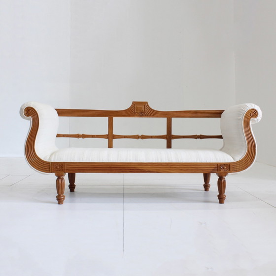 Image 1 of Chaise longue vintage con divano letto
