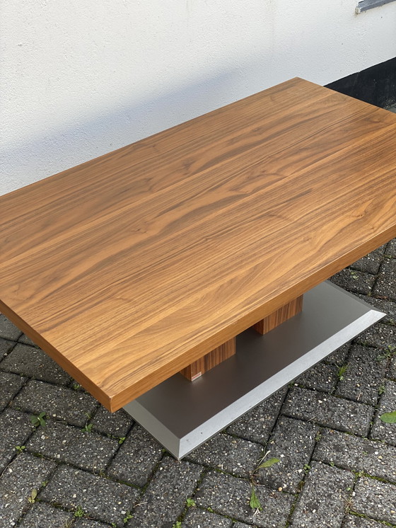 Image 1 of Massive Pedestal Coffee Table by Vierhaus