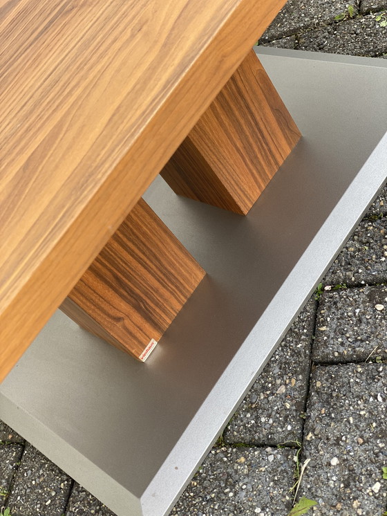 Image 1 of Massive Pedestal Coffee Table by Vierhaus