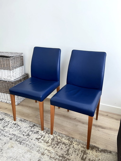 2x Vittoria Poltrona Frau chair