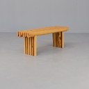 Houten Lattenbank voor La Falegnameria Studio
