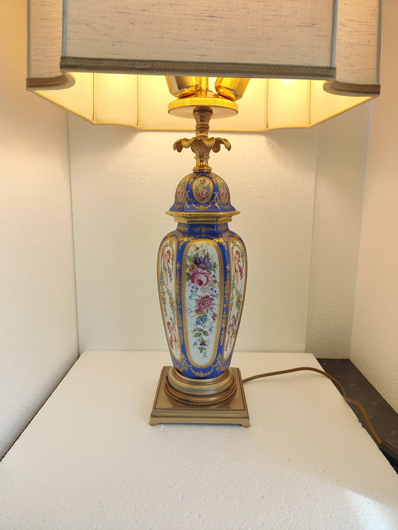 Image 1 of Giulia Mangani sèvres decor table lamp