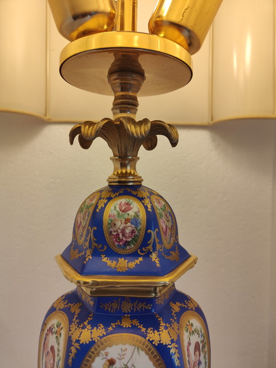 Image 1 of Giulia Mangani sèvres decor table lamp