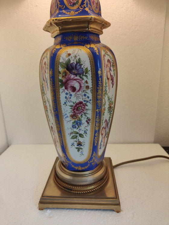 Image 1 of Giulia Mangani sèvres decor table lamp