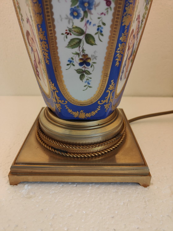 Image 1 of Giulia Mangani sèvres decor table lamp