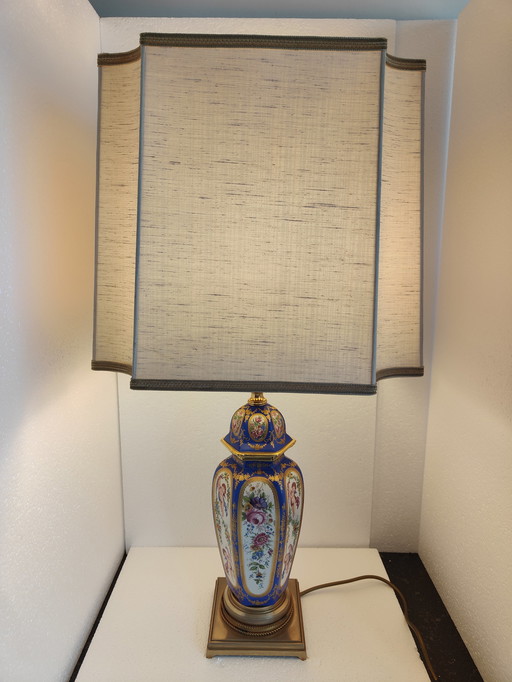 Giulia Mangani sèvres decor table lamp