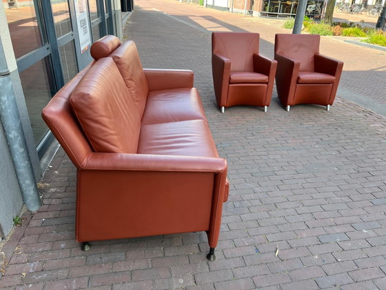 Image 1 of Leolux Paian 3 seater sofa senso rest