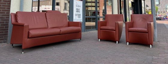 Image 1 of Leolux Paian 3 seater sofa senso rest