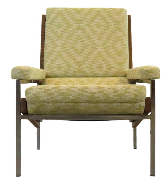 Image 1 of Vintage Gelderland armchair Rob Parry Lotus 'Valkeveen' green