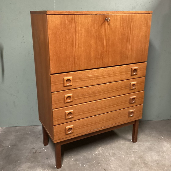 Image 1 of Cassettiera/secretaire d&#39;epoca