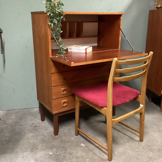 Image 1 of Cassettiera/secretaire d&#39;epoca