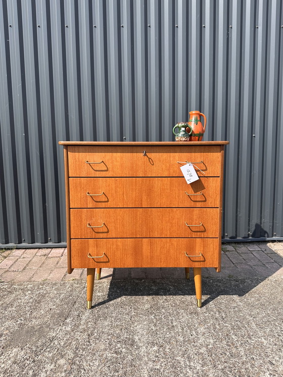 Image 1 of Vintage chest of drawers Swedish 1578 