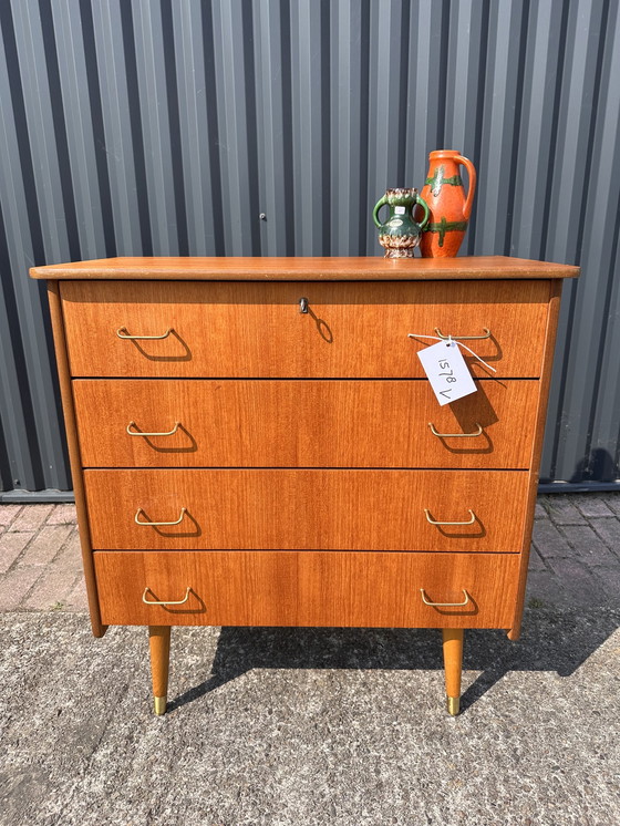 Image 1 of Vintage chest of drawers Swedish 1578 