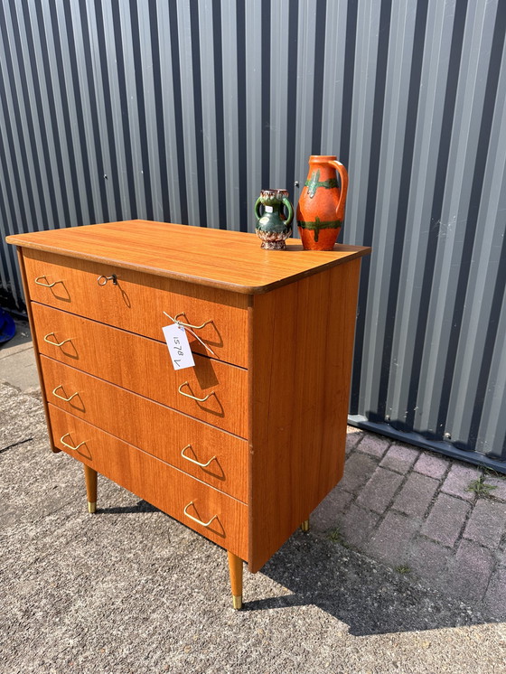 Image 1 of Vintage chest of drawers Swedish 1578 