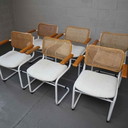 6x sedia vintage