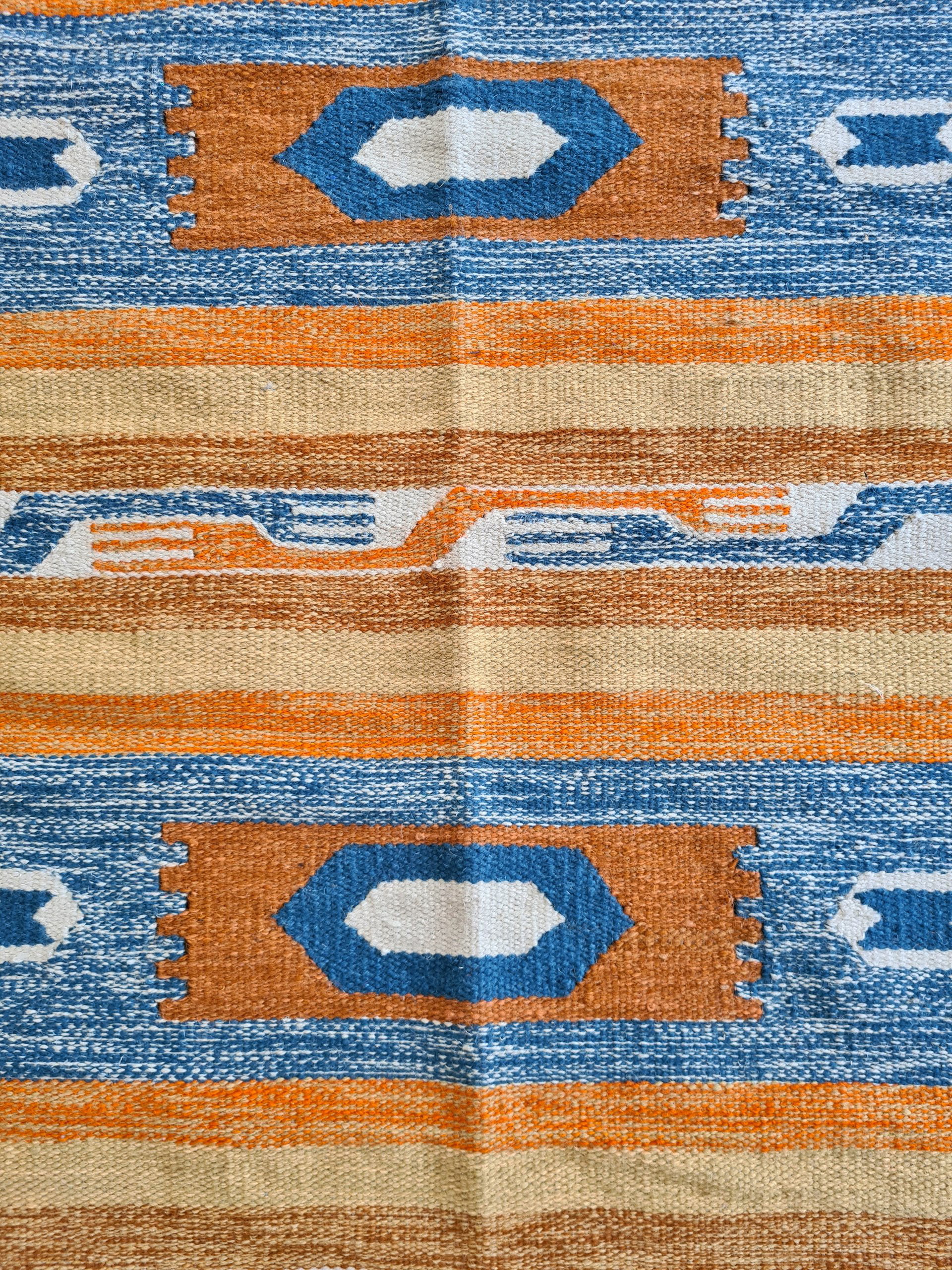 Kelima Handwoven rug / carpet - 100% Egyptian wool Kilim - 90x160cm -  Classic, €180