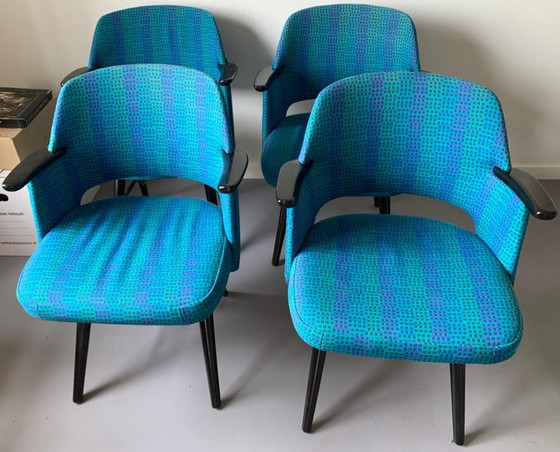 Image 1 of 4x Pastoe FT30 chairs