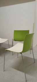 4x Arper Catifa bicolor stoelen, set