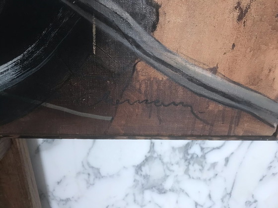 Image 1 of Jaques Chemay 1964 Parijs schilderij