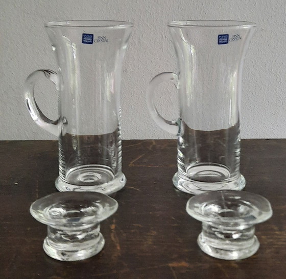 Image 1 of 2x Arabia Heikki Orvola coffee glasses