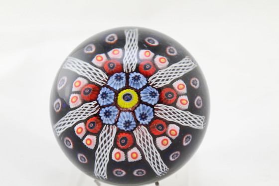 Image 1 of John Deacons Paperweight Millefiori Murano 1960