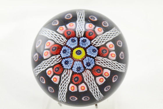 Image 1 of John Deacons Paperweight Millefiori Murano 1960