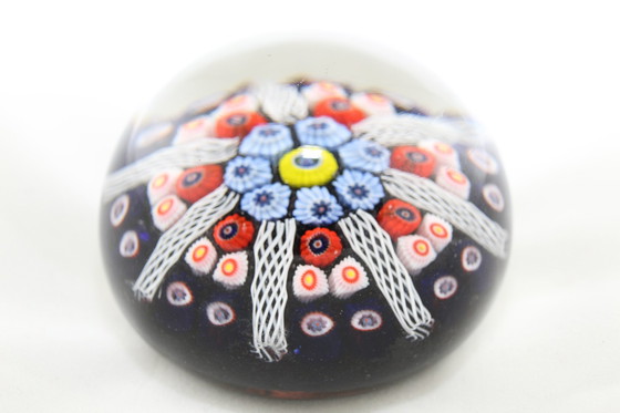 Image 1 of John Deacons Paperweight Millefiori Murano 1960