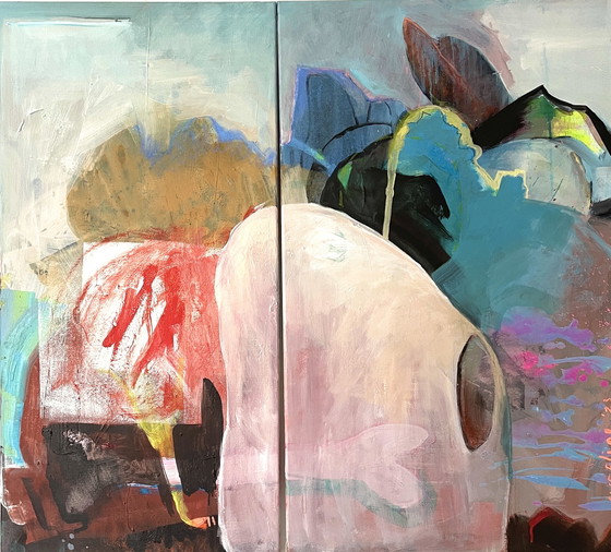 Image 1 of Angelique Maas - Diptyque "anti-héros