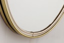 Vintage beautiful mirror with brass edge, 1960s Germany.