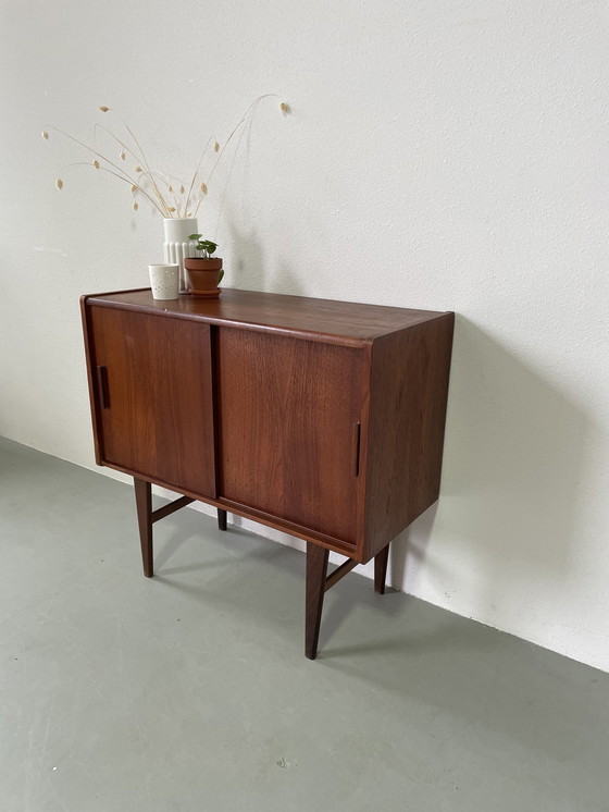 Image 1 of Teak sideboard sliding doors