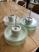 2x Belux Focus hanging lamp