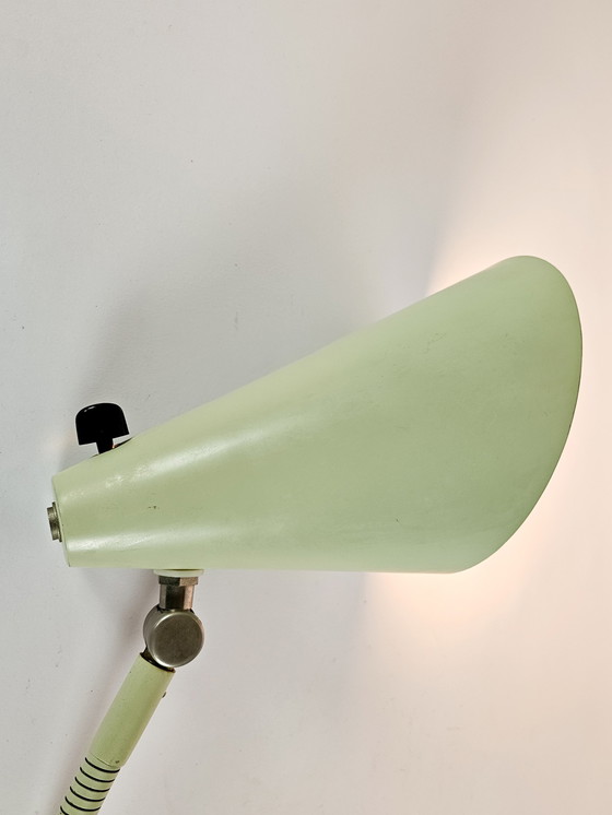 Image 1 of Hala Zeist - H. Th. Busquet - flexible neck - table lamp - Bauhaus - 1950's