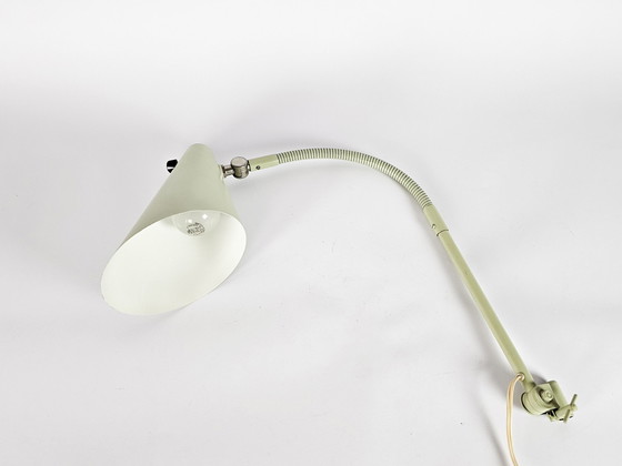 Image 1 of Hala Zeist - H. Th. Busquet - flexible neck - table lamp - Bauhaus - 1950's