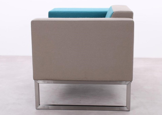 Image 1 of Casala Palau Bricks armchair light blue