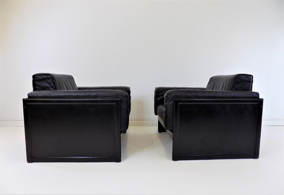 Image 1 of Matteo Grassi Korium KM 3/1 leather armchair by Tito Agnoli