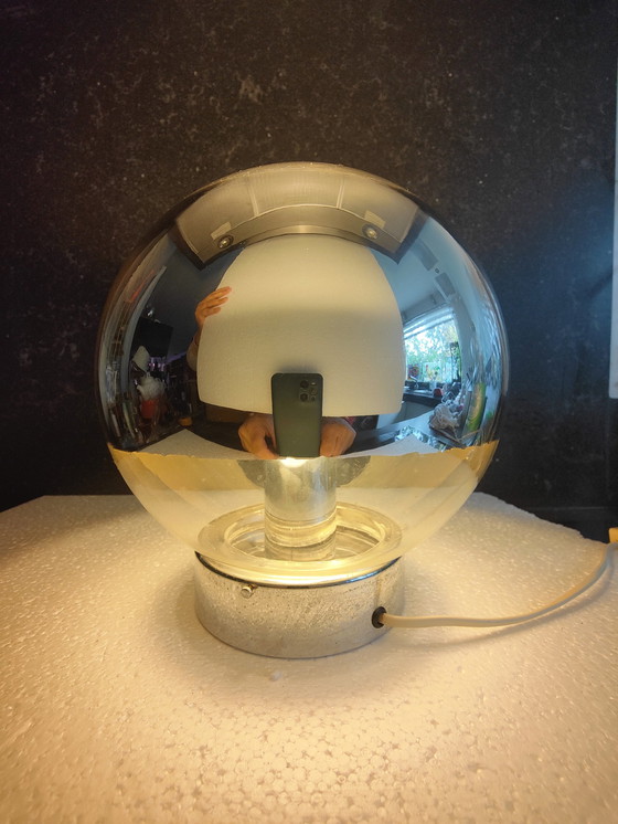 Image 1 of Hoffmeister-Leugten space-age glass lamp