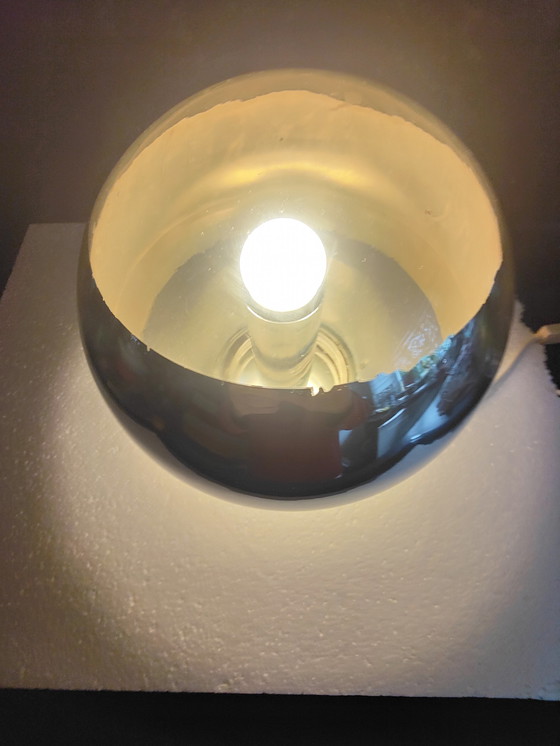 Image 1 of Hoffmeister-Leugten space-age glass lamp